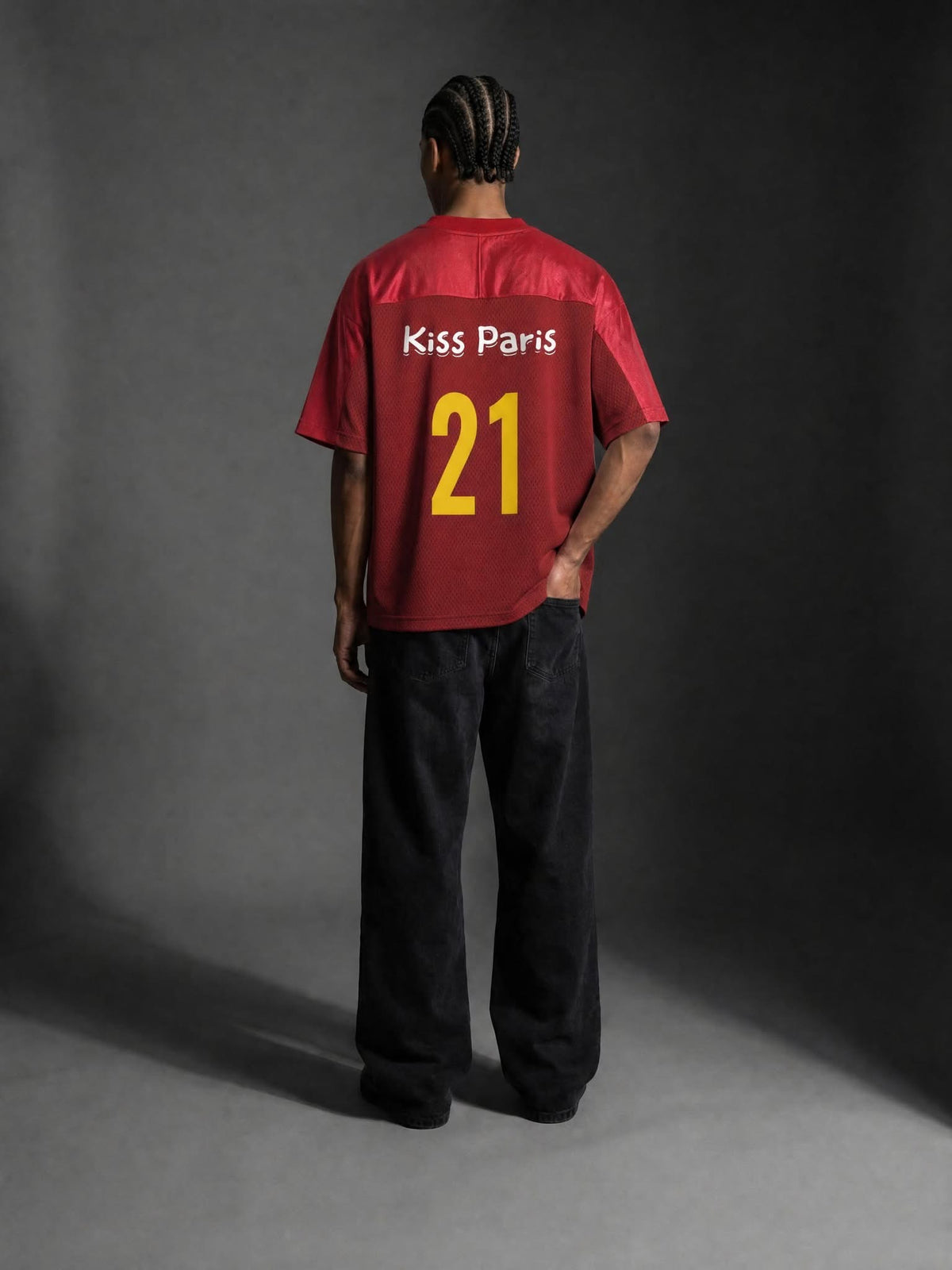 Oversized Mesh Jersey
