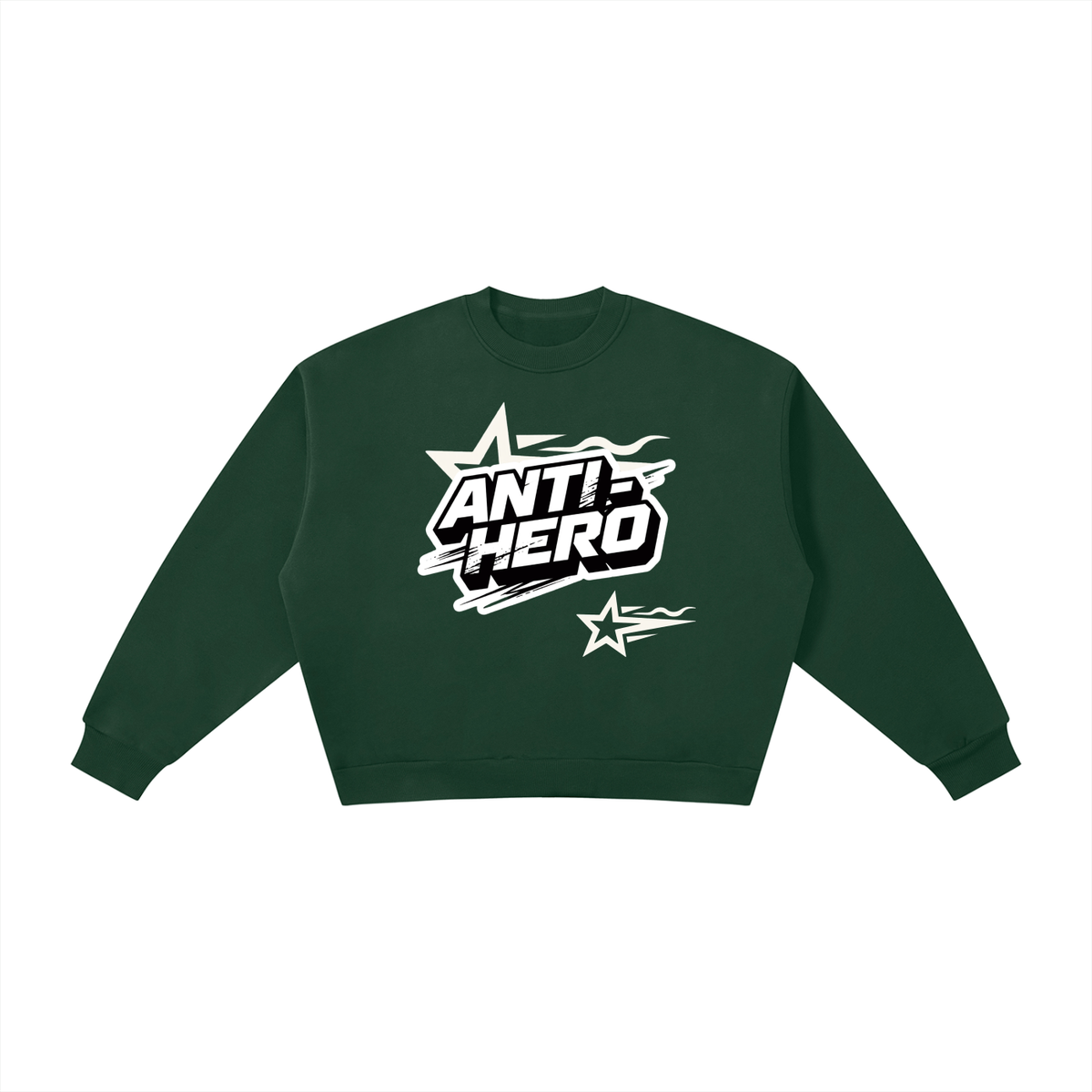 Plot Twist Anti-Hero Boxy Crewneck Sweatshirt