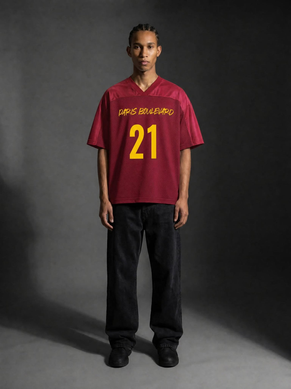 Oversized Mesh Jersey