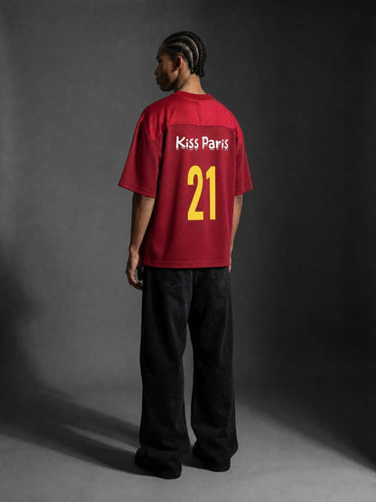 Oversized Mesh Jersey