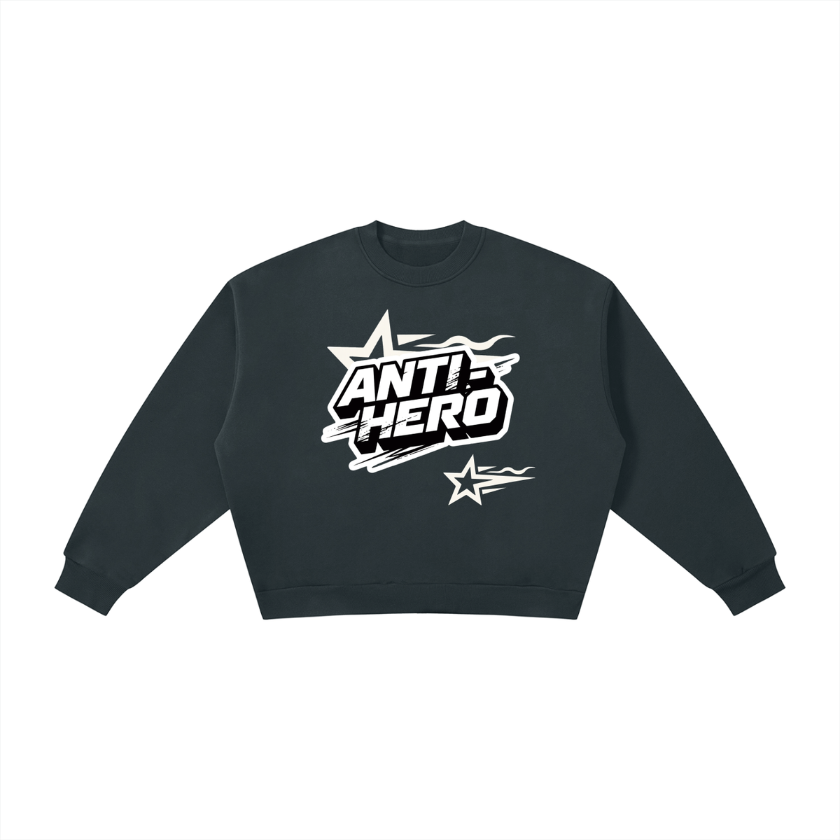 Plot Twist Anti-Hero Boxy Crewneck Sweatshirt