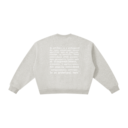 Plot Twist Anti-Hero Boxy Crewneck Sweatshirt