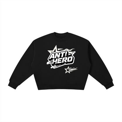 Plot Twist Anti-Hero Boxy Crewneck Sweatshirt