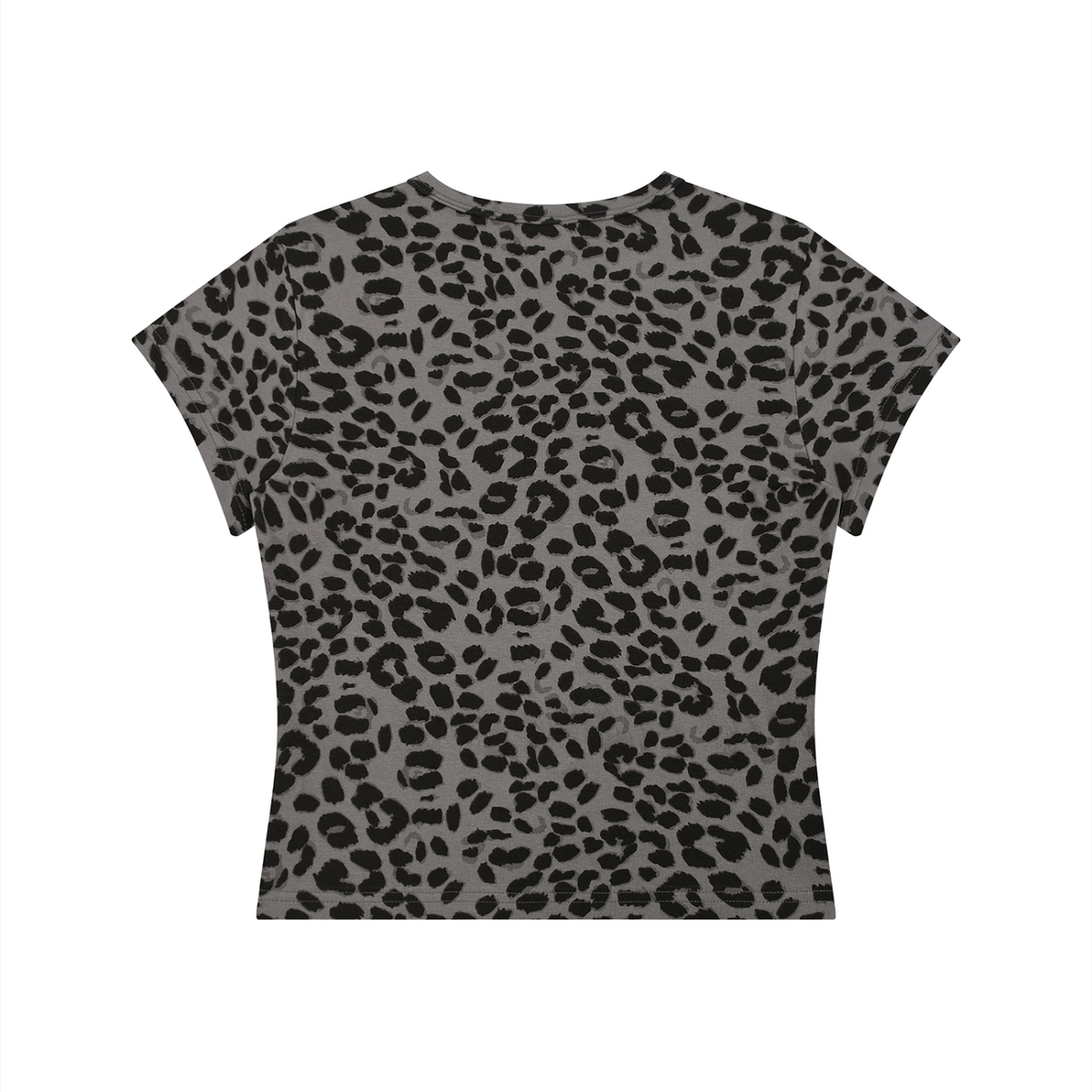 Plot Twist Leopard Print Crop T-Shirt (Women's)