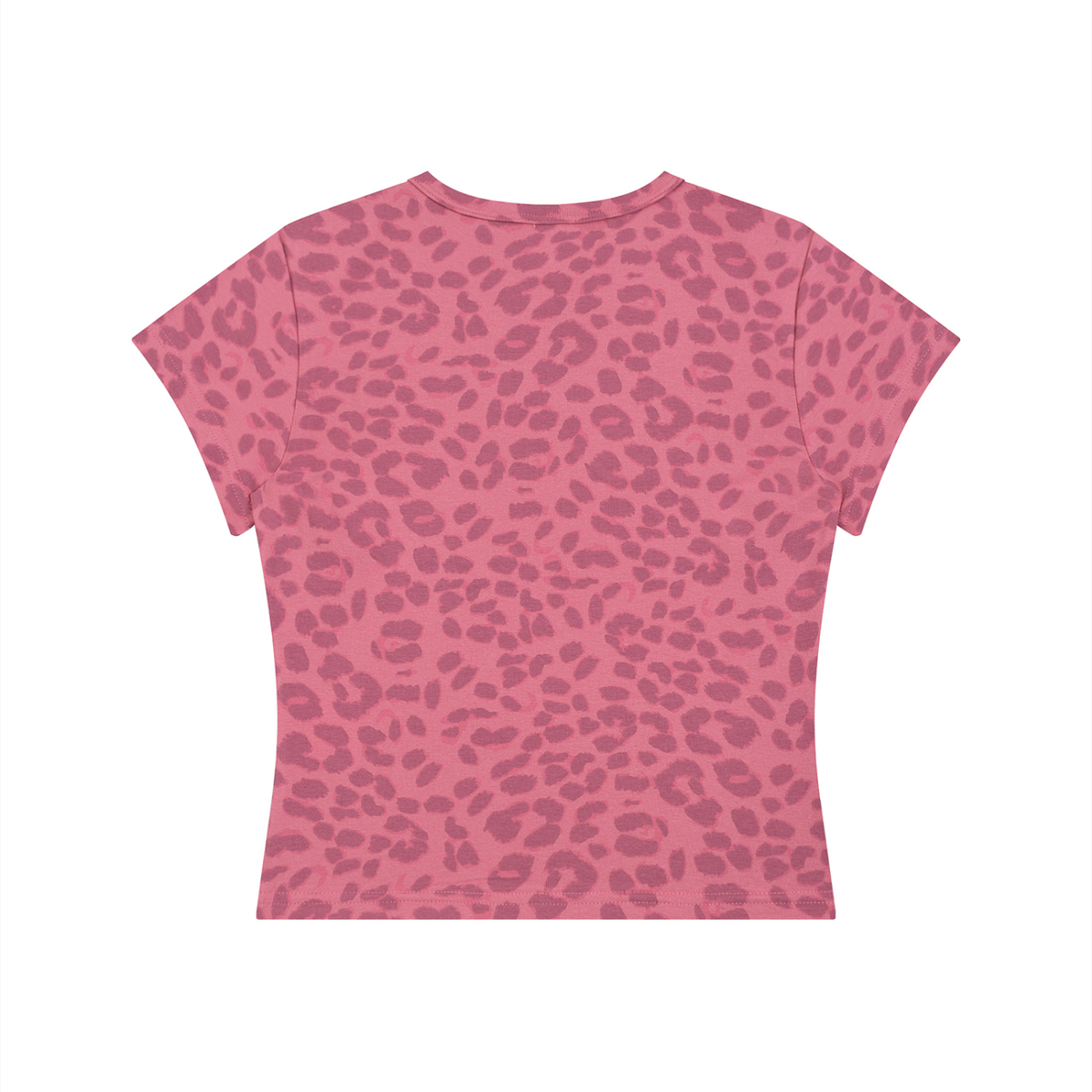 Plot Twist Leopard Print Crop T-Shirt (Women's)