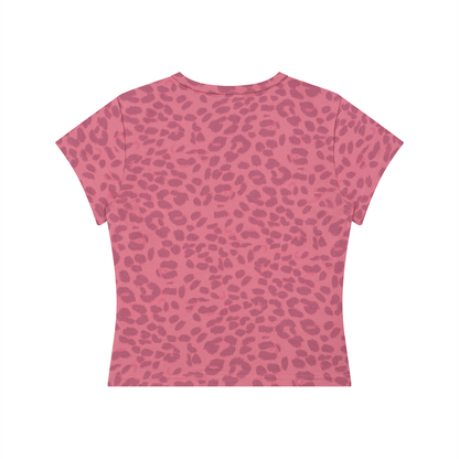 Plot Twist Leopard Print Crop T-Shirt (Women's)