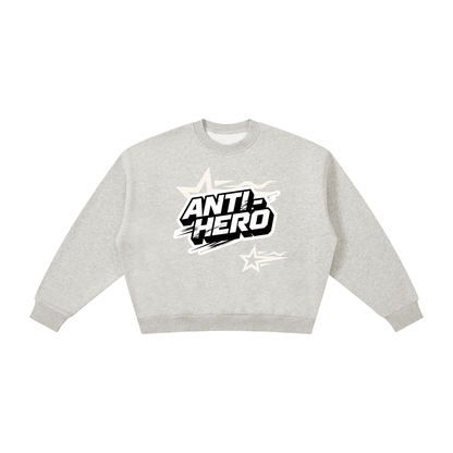 Plot Twist Anti-Hero Boxy Crewneck Sweatshirt