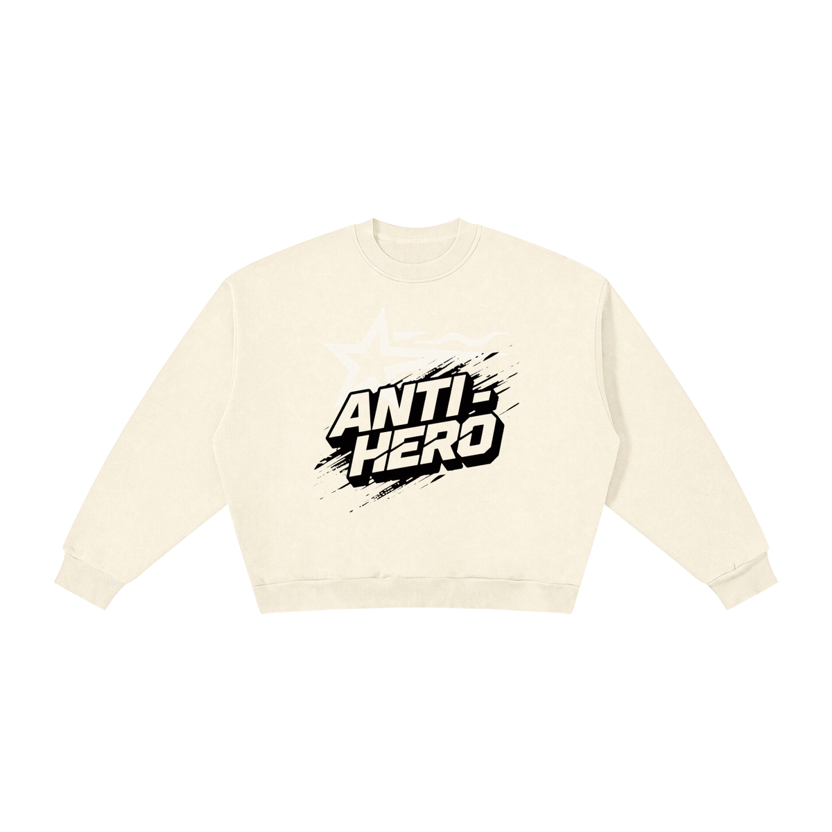 Plot Twist Anti-Hero Boxy Crewneck Sweatshirt
