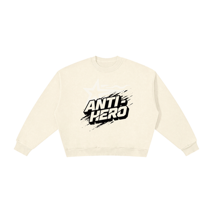 Plot Twist Anti-Hero Boxy Crewneck Sweatshirt