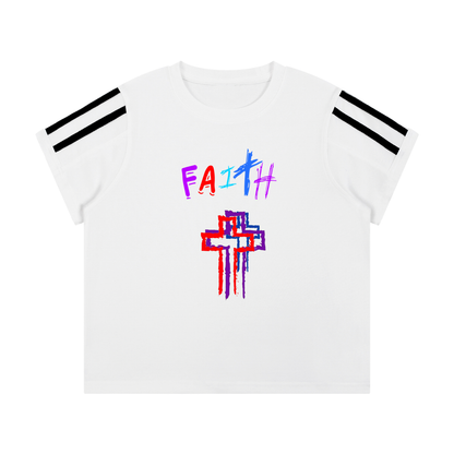 FAItH Collection Colorful Crosses Tee (Women's)