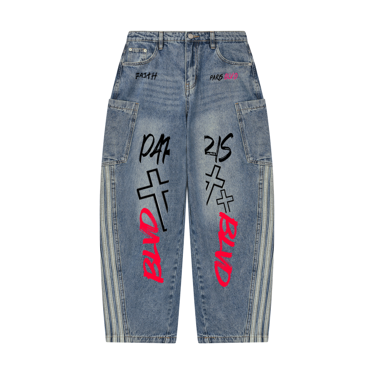 FAItH Collection Barrel Leg Jeans (Women's)