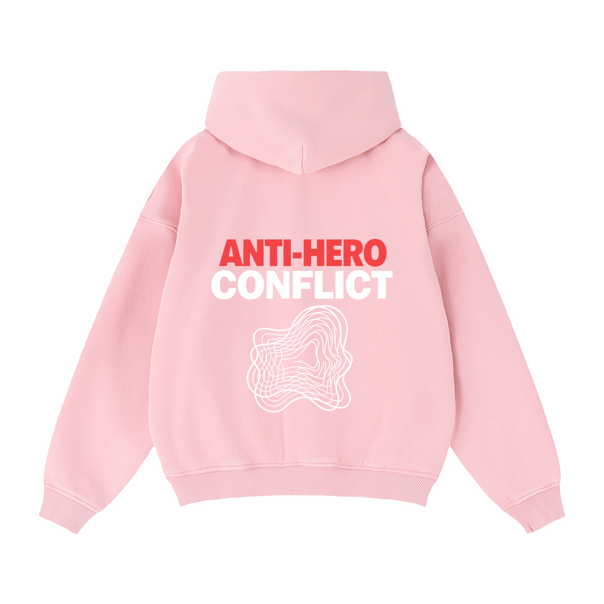 Plot Twist Anti-Hero Conflict Boxy Zip-Through Hoodie