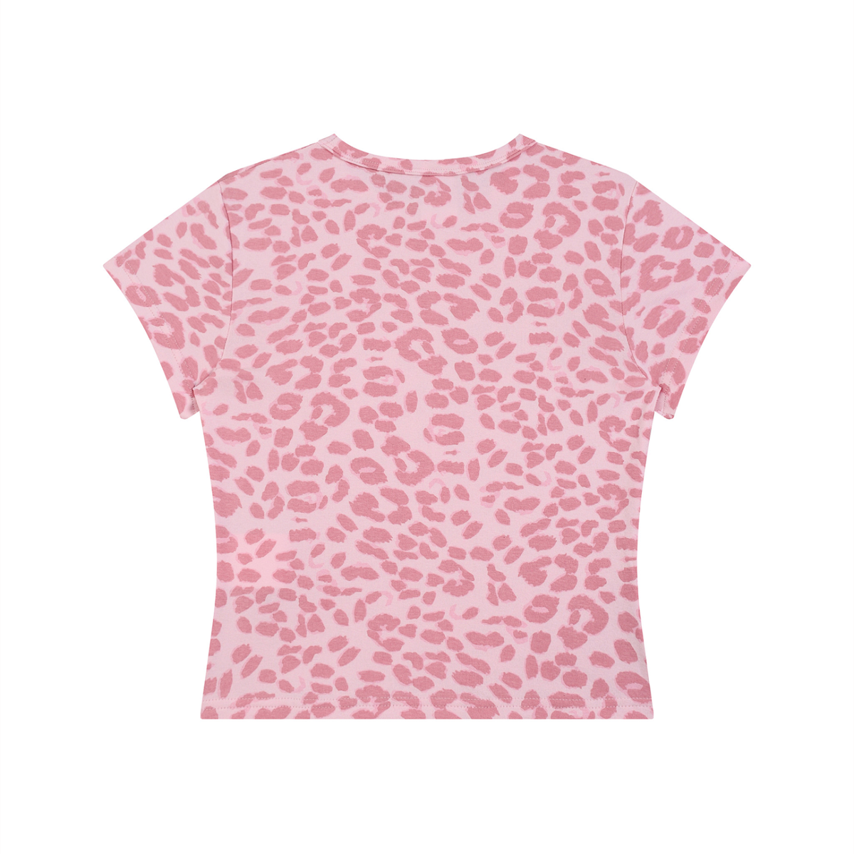 Plot Twist Leopard Print Crop T-Shirt (Women's)